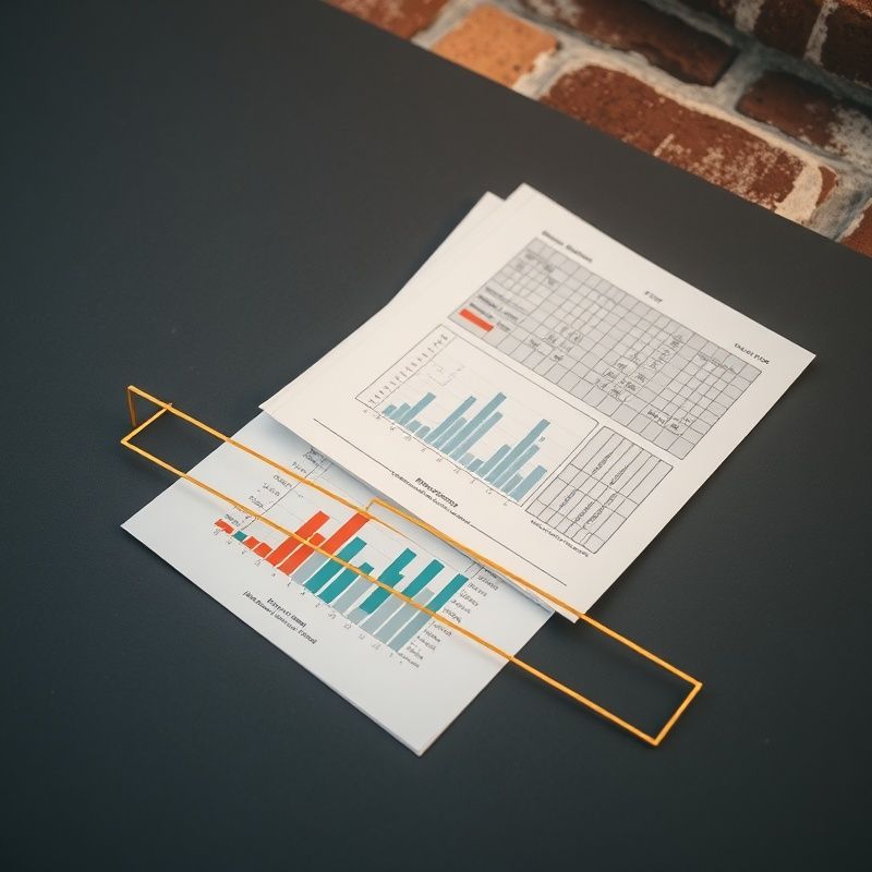 Warstwy dokumentów i diagramów strukturalnych na grafitowej powierzchni